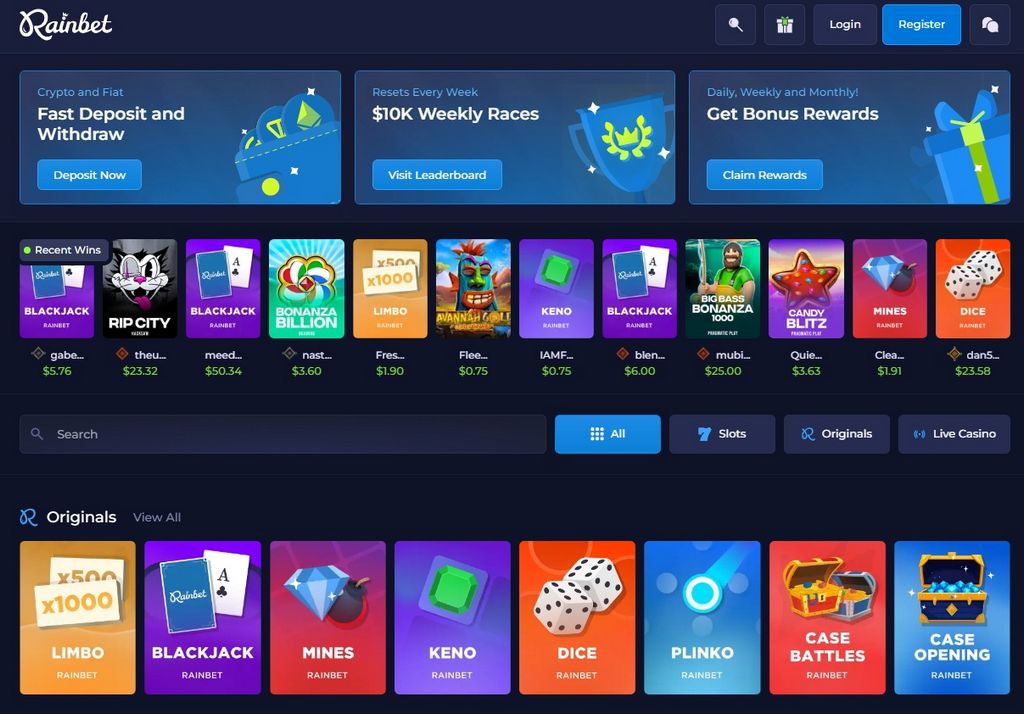  Straightforward unique review of Rainbet online casino. What do the specialists state?